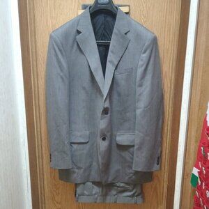 David Taylor Grey Men's Suit And Pants 40X30